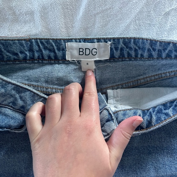 BGD mini denim skirt size small - Picture 2 of 3